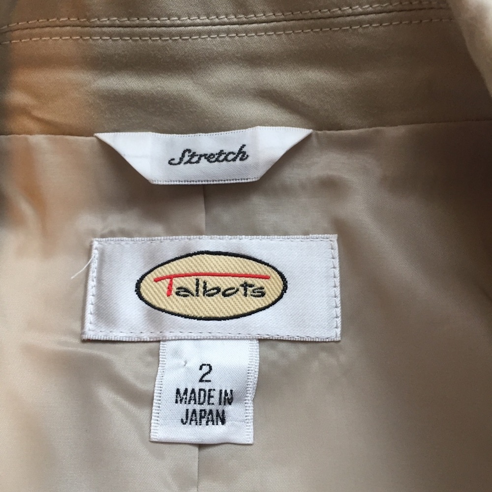Talbots stretch jacket size 2. - Picture 6 of 7